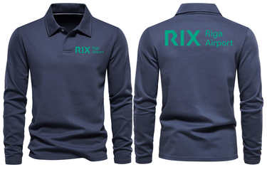 RIX AIRPORT LONG SLEEVE POLO